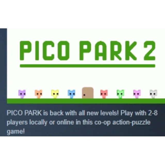 PICO PARK 2 АВТОДОСТАВКА STEAM GLOBAL МГНОВЕННО ЛИЦЕНЗИЯ