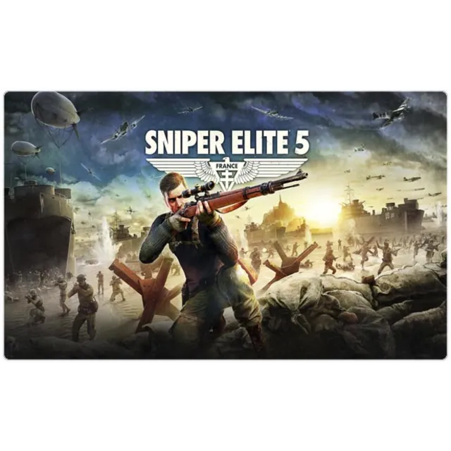 ♥ Sniper Elite 5 (PS4/PS5/RU) (Аренда от 3 дней)