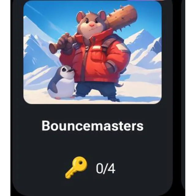 🐹🔑 Bouncemasters | КОДЫ НА КЛЮЧИ ДЛЯ HAMSTER KOMBAT