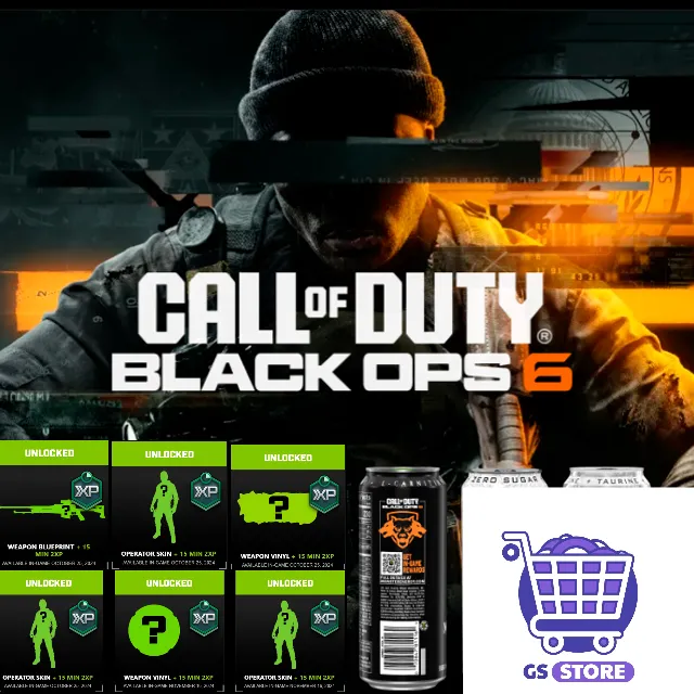 🔥 ПОЛНЫЙ НАБОР MONSTER ENERGY BUNDLE🔥 CoD BLACKOPS 6