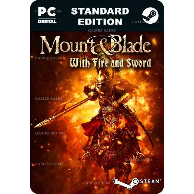 ✅💙MOUNT &amp; BLADE: WITH FIRE &amp; SWORD💙STEAM GIFT🤖АВТО