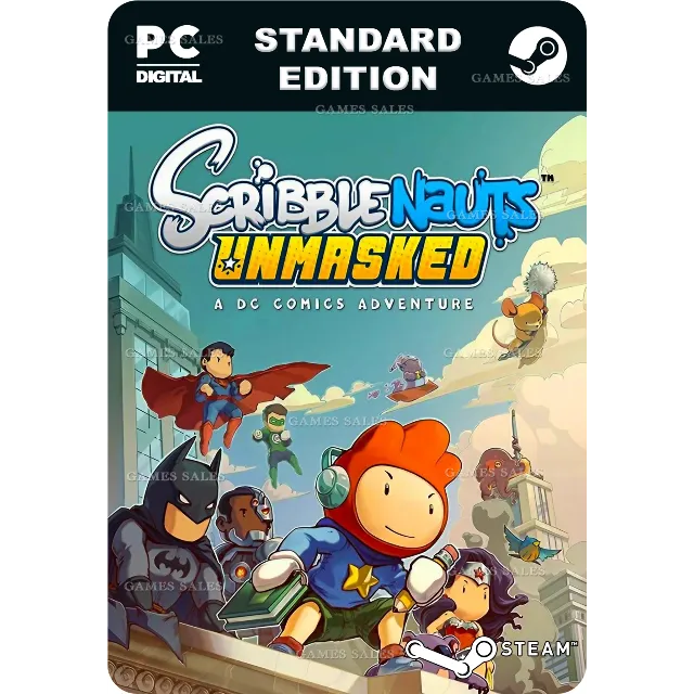 ✅💙SCRIBBLENAUTS UNMASKED💙STEAM GIFT🤖АВТОДОСТАВКА🤖