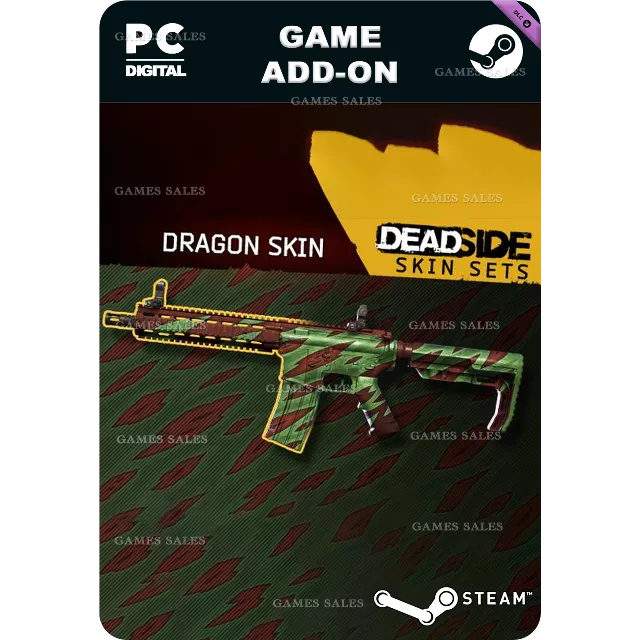 ✅💙DEADSIDE "DRAGONSKIN" SKIN SET💙STEAM GIFT🤖АВТО