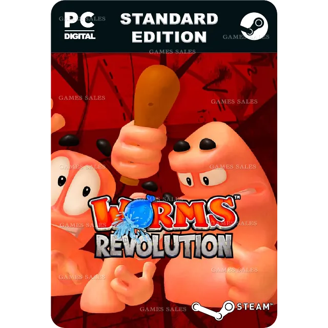 ✅💙WORMS REVOLUTION💙STEAM GIFT🤖АВТОДОСТАВКА🤖