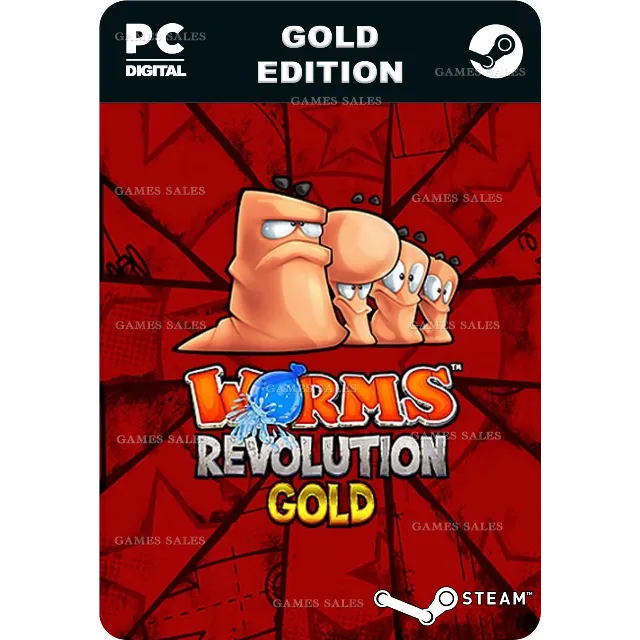 ✅💙WORMS REVOLUTION GOLD EDITION💙STEAM GIFT🤖АВТО