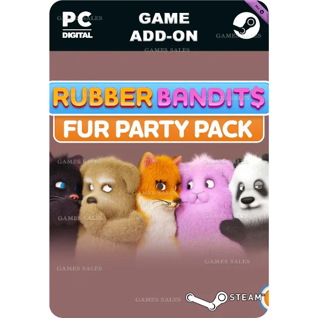 ✅💙RUBBER BANDITS: FUR PARTY PACK💙STEAM GIFT🤖АВТО