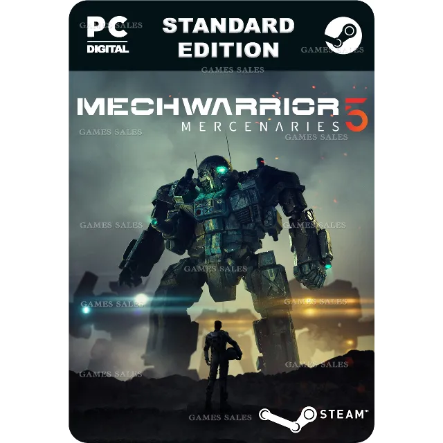 ✅💙MECHWARRIOR 5: MERCENARIES💙STEAM GIFT🤖АВТОДОСТАВКА