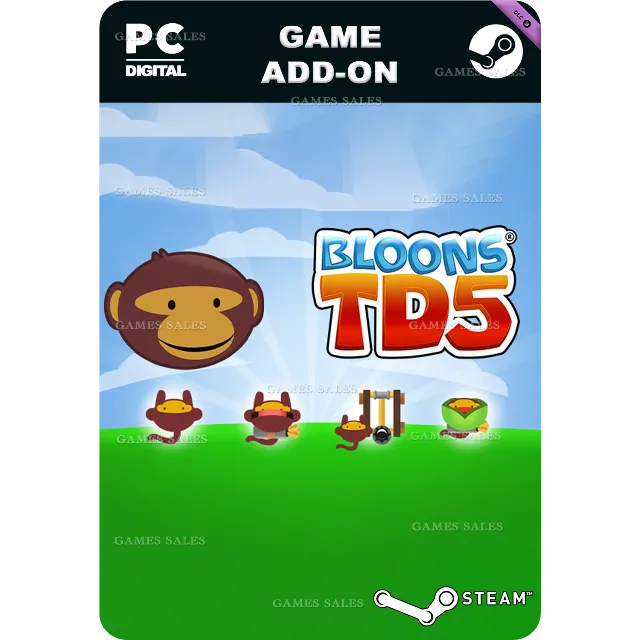 ✅💙BLOONS TD 5 - CLASSIC DART MONKEY SKIN💙STEAM GIFT🤖