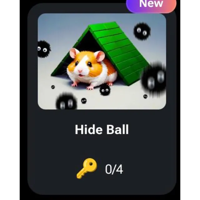 🐹🔑 Hide Ball | КОДЫ НА КЛЮЧИ ДЛЯ HAMSTER KOMBAT