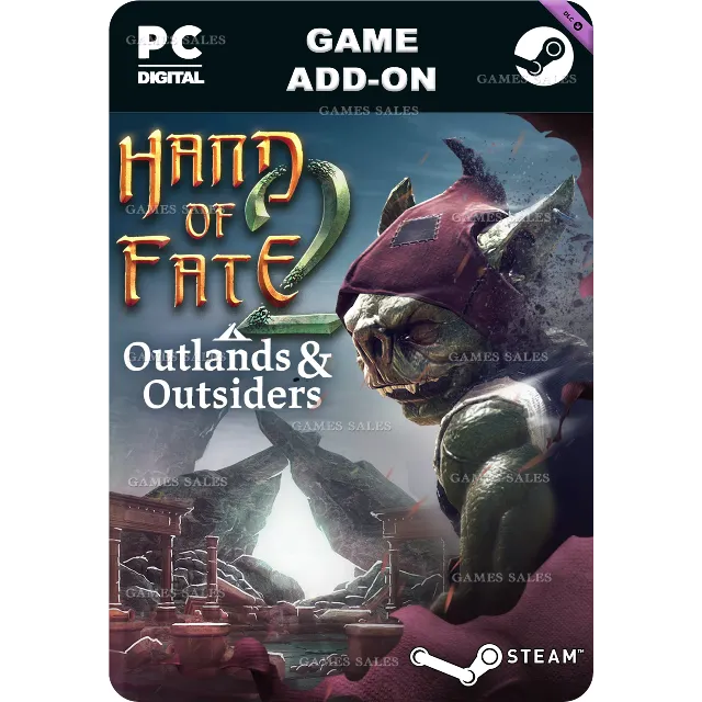 ✅💙HAND OF FATE 2 - OUTLANDS AND OUTSIDERS💙STEAM GIFT