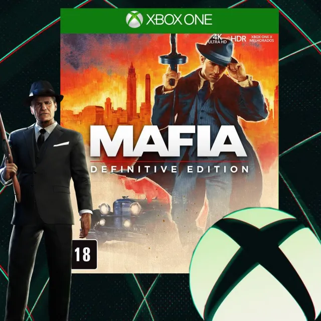 MAFIA: DEFINITIVE EDITION XBOX ONE &amp; X|S АКТИВАЦИЯ ✅