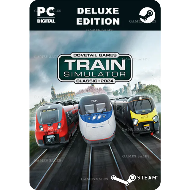 ✅💙TRAIN SIMULATOR CLASSIC 2024 - DELUXE EDITION💙STEAM