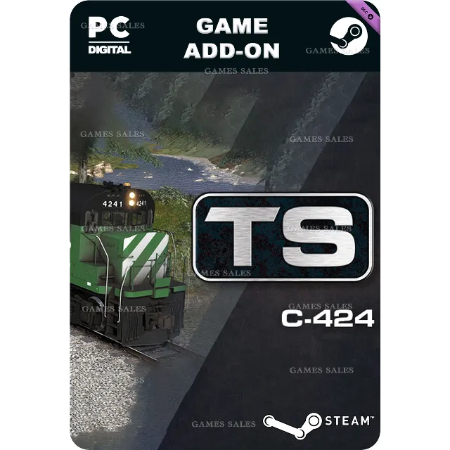 ✅💙TRAIN SIMULATOR: C-424💙STEAM GIFT🤖АВТОДОСТАВКА🤖