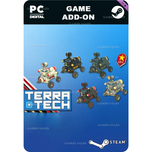 ✅💙TERRATECH - KICKSTARTER SKIN PACK💙STEAM GIFT🤖АВТО