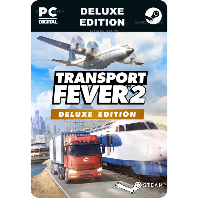 ✅💙TRANSPORT FEVER 2 - DELUXE EDITION💙STEAM GIFT🤖АВТО