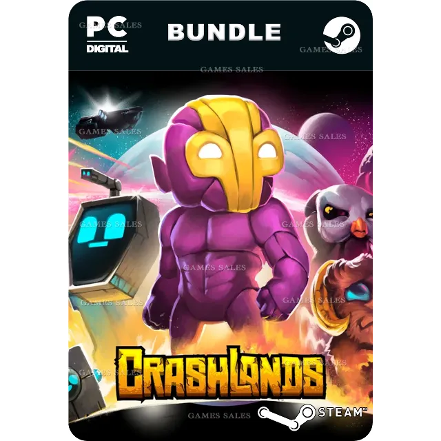 ✅💙CRASHLANDS &amp; SOUNDTRACK💙STEAM GIFT🤖АВТОДОСТАВКА🤖