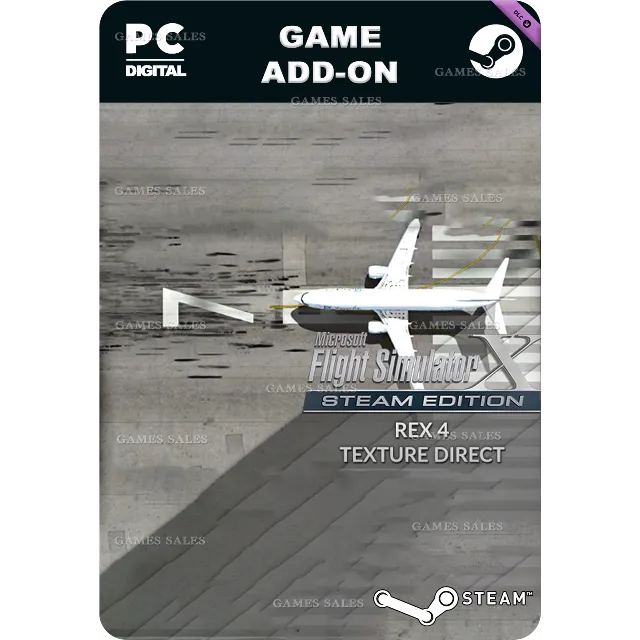 ✅💙FSX: STEAM EDITION - REX 4 TEXTURE DIRECT ENHANCED