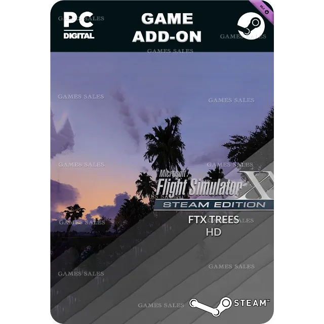 ✅💙FSX: STEAM EDITION - FTX TREES HD ADD-ON💙STEAM GIFT