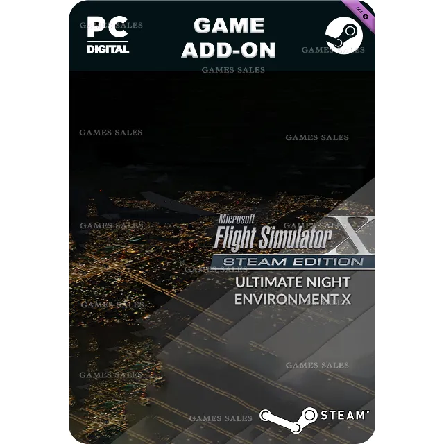 ✅💙FSX: STEAM EDITION: ULTIMATE NIGHT ENVIRONMENT X💙