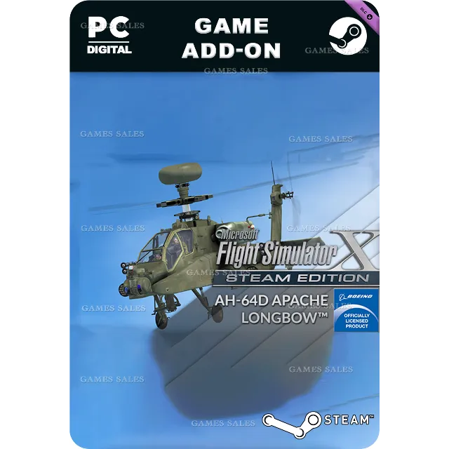 ✅💙FSX STEAM EDITION: AH-64D APACHE LONGBOW™ ADD-ON💙
