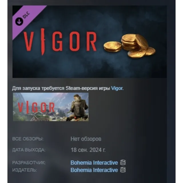 Vigor - Junker's Pocket Change DLC AUTODELIVERY STEAM РОССИЯ