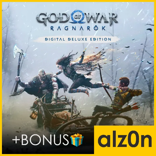 ・God of War - Ragnarök Deluxe Edition + ПОДАРОК・STEAM