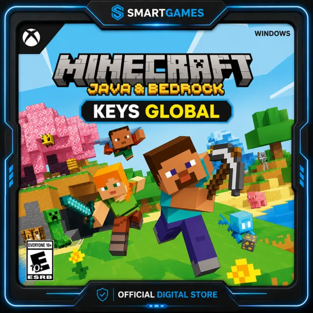 🔑 Minecraft Java &amp; Bedrock для ПК Key GLOBAL