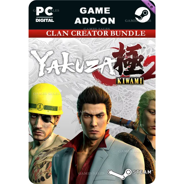 ✅💙YAKUZA KIWAMI 2 - CLAN CREATOR BUNDLE💙STEAM GIFT🤖