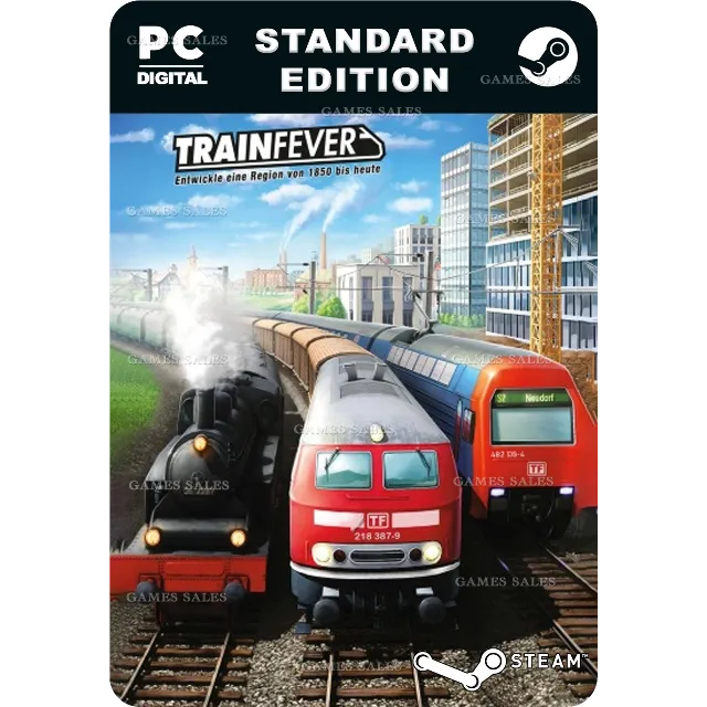 ✅💙TRAIN FEVER💙STEAM GIFT🤖АВТОДОСТАВКА🤖