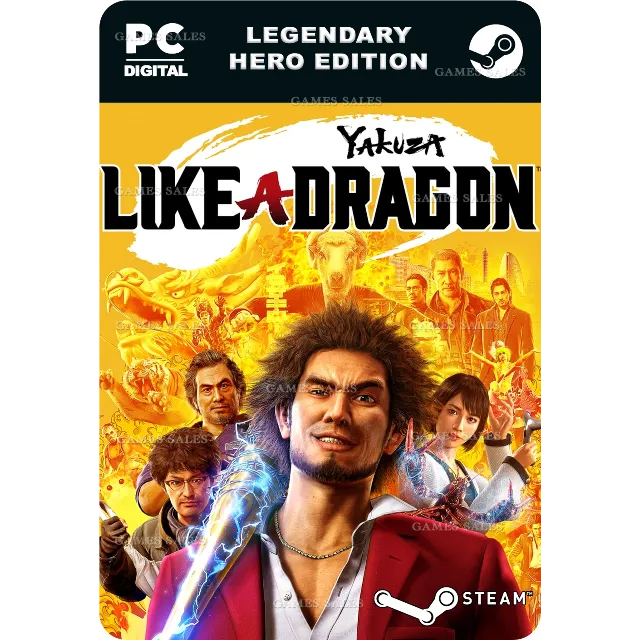 ✅💙YAKUZA: LIKE A DRAGON LEGENDARY HERO EDITION💙STEAM