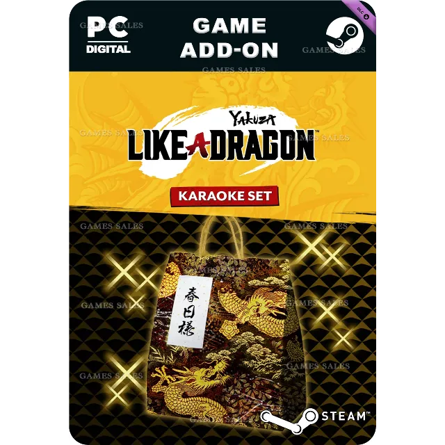 ✅💙YAKUZA: LIKE A DRAGON KARAOKE SET💙STEAM GIFT🤖АВТО