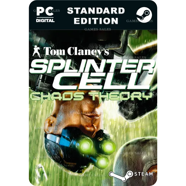 ✅💙TOM CLANCY'S SPLINTER CELL CHAOS THEORY®💙STEAM GIFT