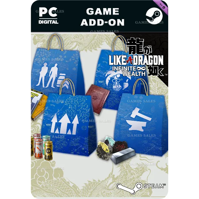 ✅💙LIKE A DRAGON: IW - LEGENDARY BOOSTER PACK💙STEAM