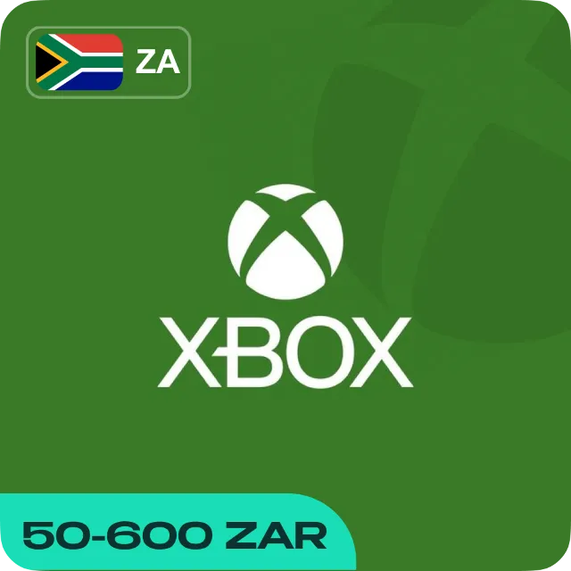 XBOX GIFT CARD (50 - 600 ZAR ЮАР)