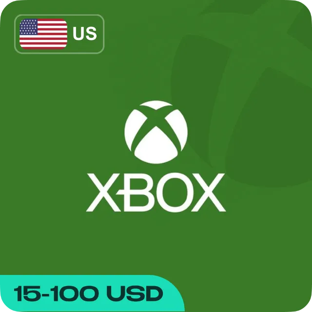 XBOX GIFT CARD (10 - 100 $ США)