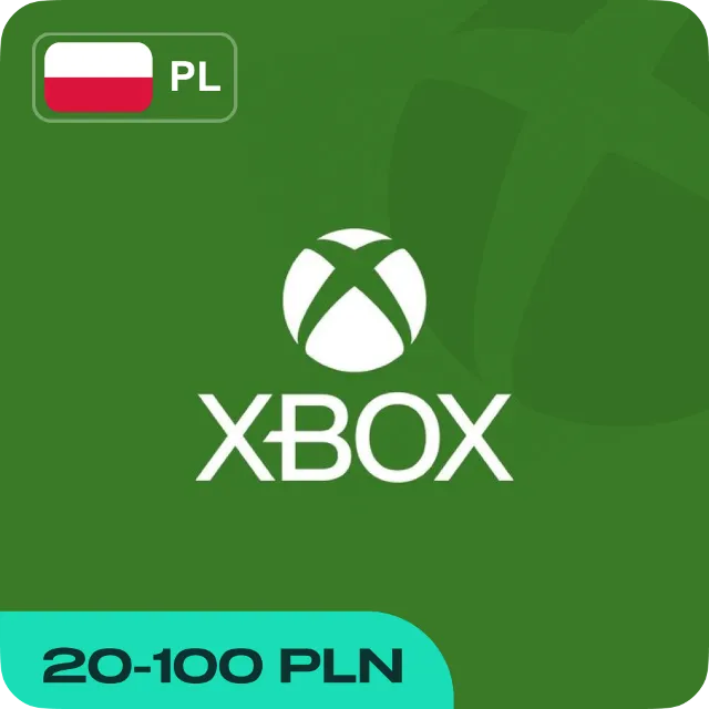 XBOX GIFT CARD (20 - 200 PLN ПОЛЬША)