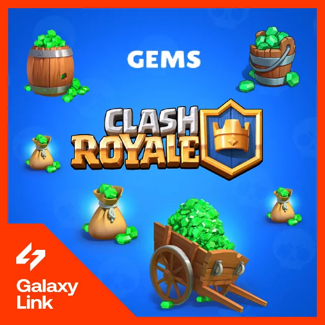 👑 Clash Royale - 💎 ГЕМЫ - ПО Supercell ID ✅