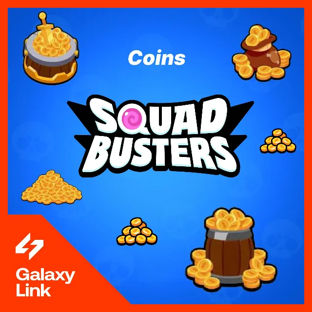 👑 SQUAD BUSTERS - 💎 МОНЕТЫ - ПО Supercell ID ✅