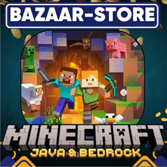 🟩⭐️MINECRAFT: Java &amp; Bedrock для ПК - ВСЕ СТРАНЫ 🔑КОД