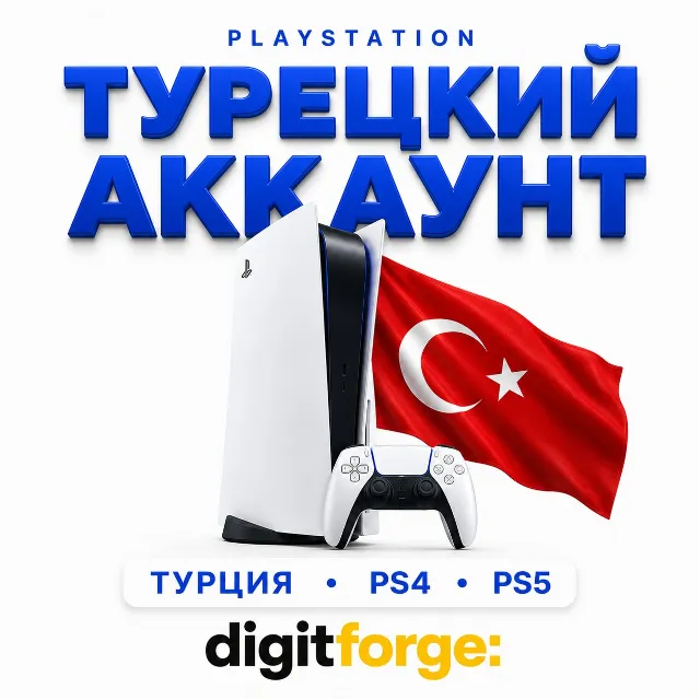 Создать Турецкий аккаунт PlayStation PS4/PS5