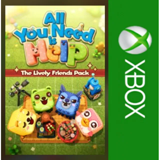 ☑️⭐All You Need is Help: The Lively Friends Pack XBOX⭐