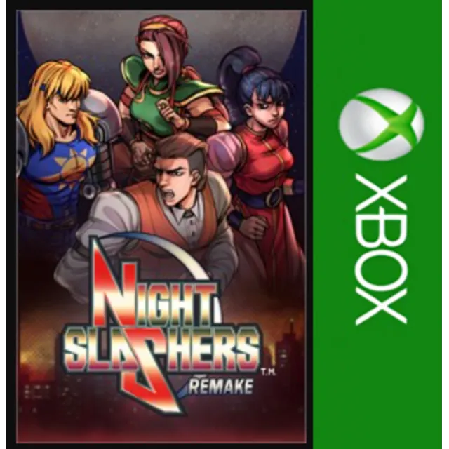 ☑️⭐Night Slashers: Remake XBOX⭐Покупка на Ваш акк⭐☑️