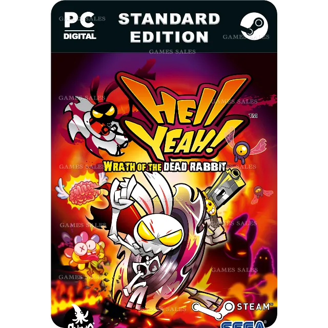 ✅💙HELL YEAH! WRATH OF THE DEAD RABBIT💙STEAM GIFT🤖