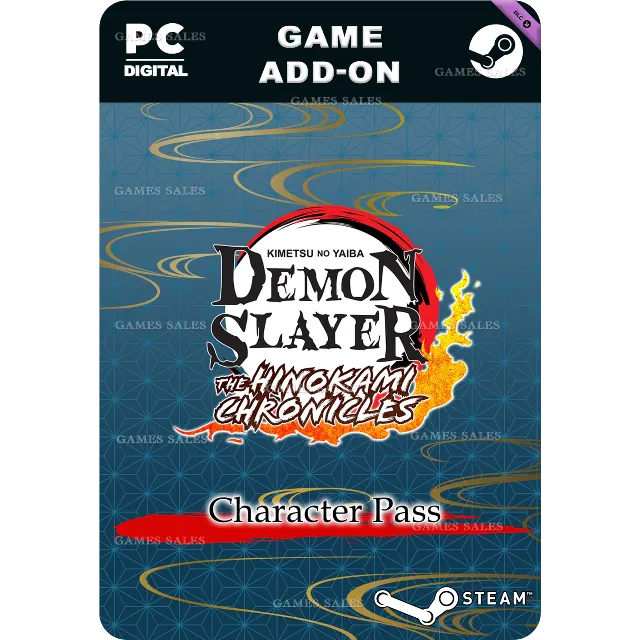 ✅💙DEMON SLAYER KIMETSU NO YAIBA CHARACTER PASS💙STEAM