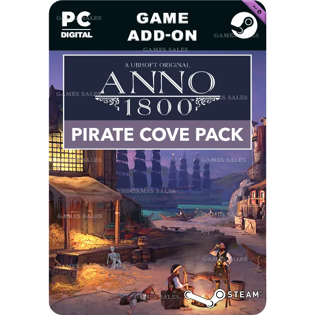✅💙ANNO 1800 - PIRATE COVE PACK💙STEAM GIFT🤖АВТО