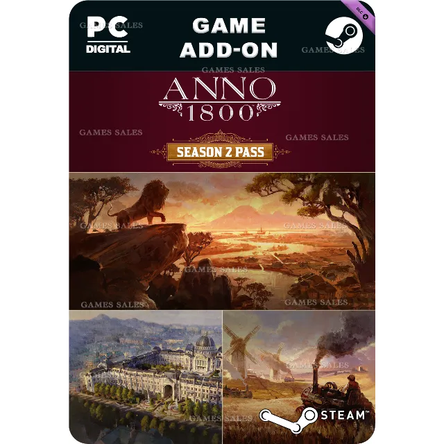 ✅💙ANNO 1800™ - SEASON 2 PASS💙STEAM GIFT🤖АВТОДОСТАВКА
