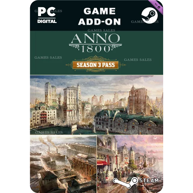 ✅💙ANNO 1800™ - SEASON 3 PASS💙STEAM GIFT🤖АВТОДОСТАВКА