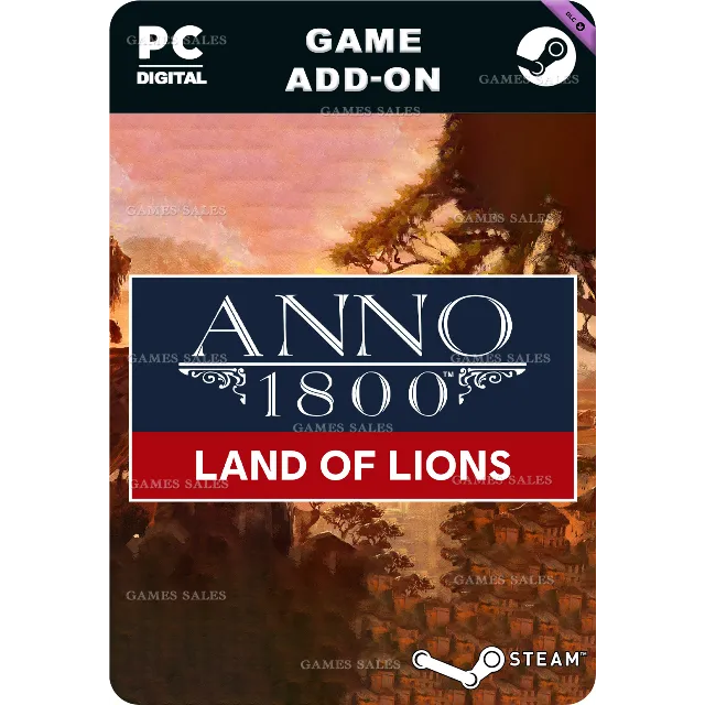 ✅💙ANNO 1800 - LAND OF LIONS💙STEAM GIFT🤖АВТОДОСТАВКА