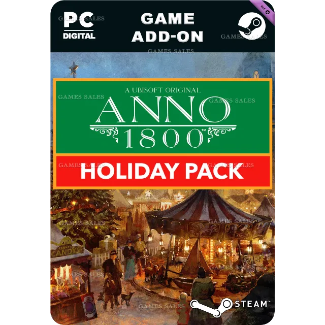 ✅💙ANNO 1800 – HOLIDAY PACK💙STEAM GIFT🤖АВТОДОСТАВКА🤖