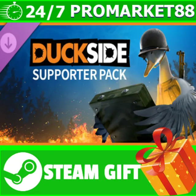 ⭐️ВСЕ СТРАНЫ+РОССИЯ⭐️ Duckside Supporter pack STEAM